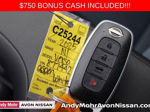 New 2025 Nissan Versa SV w/ Trunk Package image 19