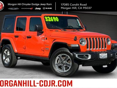 Used 2019 Jeep Wrangler Unlimited Sahara w/ LED Lighting Group