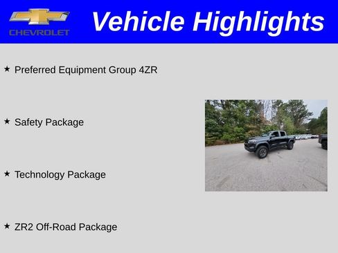 Used 2024 Chevrolet Colorado ZR2 w/ Technology Package image 2