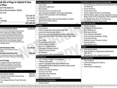 Used 2023 Audi Q5 e Premium Plus w/ Premium Plus Package image 9