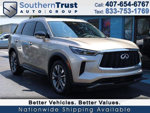 Used 2022 INFINITI QX60 Luxe w/ Cargo Package FWD image 1