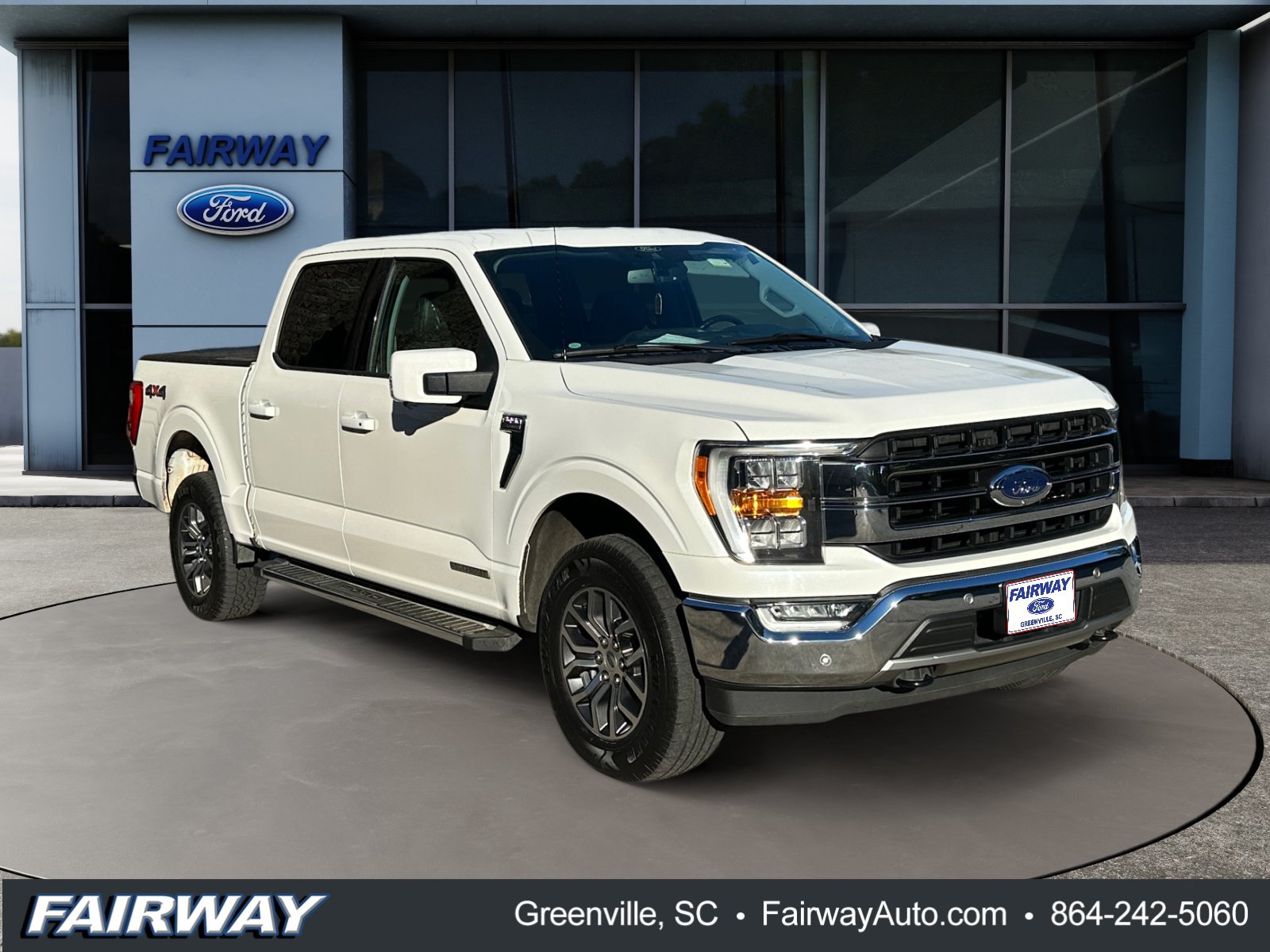 Used 2021 Ford F150 Lariat w/ Trailer Tow Package AWD/4WD image 3