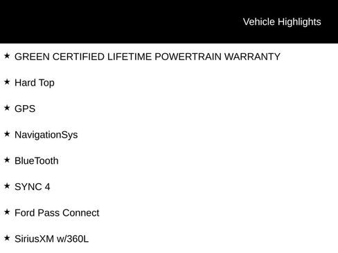 Used 2025 Ford Bronco Outer Banks AWD/4WD image 4