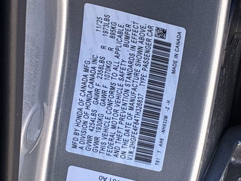 Certified 2026 Honda Civic Sport Touring image 39