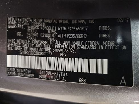 Used 2017 Toyota Sienna LE image 24