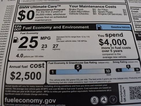 New 2026 BMW X5 xDrive40i w/ M Sport Package AWD/4WD image 7