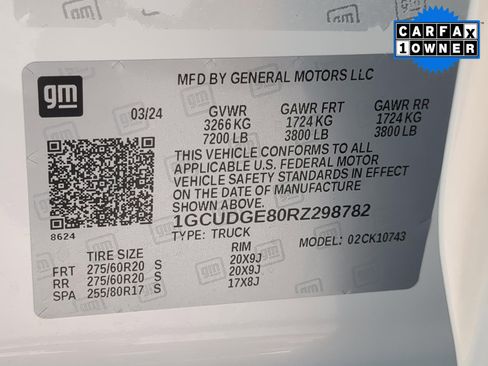 Certified 2024 Chevrolet Silverado 1500 LTZ image 31