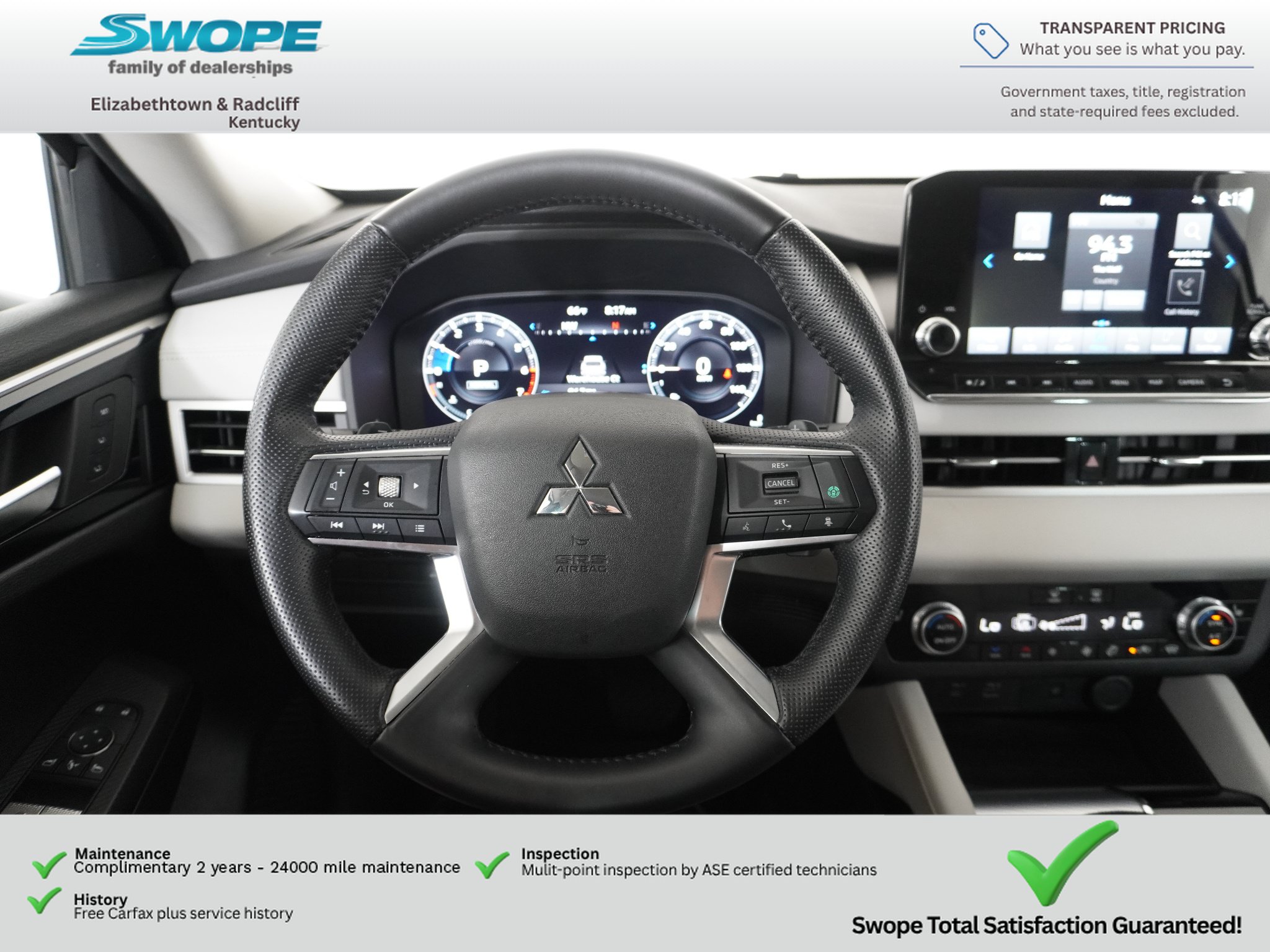 Used 2023 Mitsubishi Outlander SEL AWD/4WD image 17