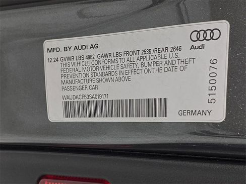 Certified 2025 Audi A5 2.0T Premium Plus w/ Convenience Plus Package image 36