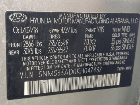 Used 2019 Hyundai Santa Fe SEL FWD image 33