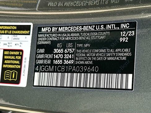 Used 2023 Mercedes-Benz EQE 350+ 4MATIC SUV w/ AMG Line Exterior Package image 32