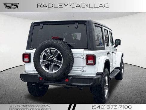 Used 2022 Jeep Wrangler Unlimited Sahara w/ Cold Weather Group AWD/4WD image 21