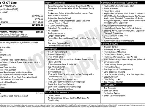 Used 2024 Kia K5 GT-Line w/ GT-Line Premium Package FWD image 5