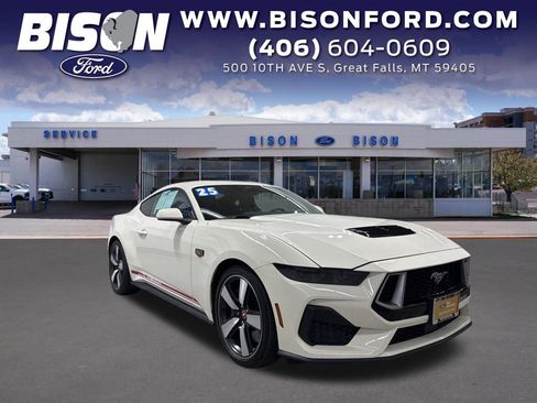 Certified 2025 Ford Mustang GT Premium w/ 60th Anniversary Package RWD image 1