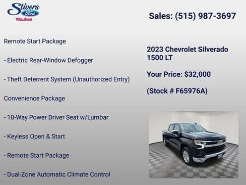 Used 2023 Chevrolet Silverado 1500 LT w/ Protection Package AWD/4WD image 34