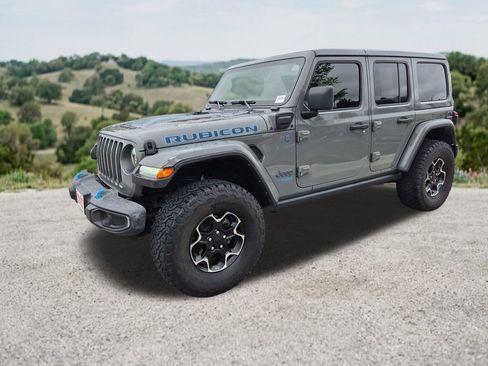 Used 2021 Jeep Wrangler Unlimited Rubicon 4xe w/ Safety Group AWD/4WD image 3