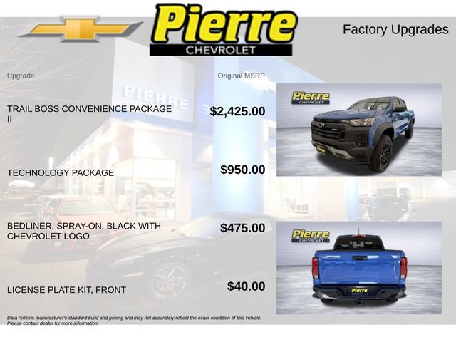 New 2026 Chevrolet Colorado Trail Boss AWD/4WD image 13