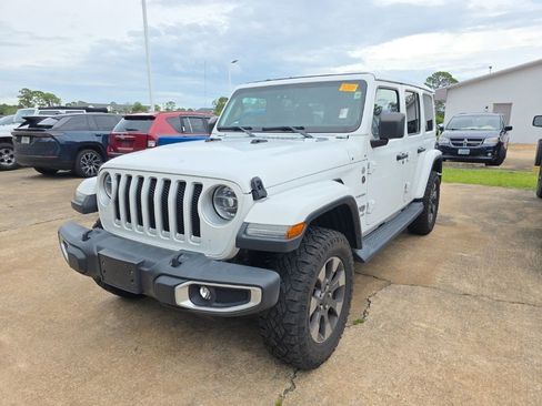 Used 2020 Jeep Wrangler Unlimited Sahara AWD/4WD image 1