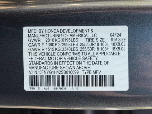 Used 2025 Honda Pilot EX-L image 64