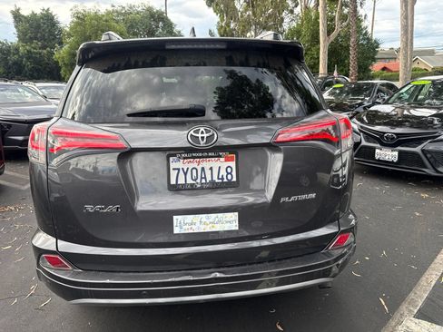 Used 2017 Toyota RAV4 Platinum w/ All Weather Liner Package FWD image 4