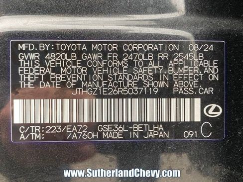 Used 2024 Lexus IS 350 F Sport image 45