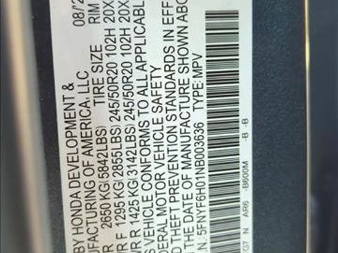 Used 2022 Honda Pilot Elite image 25