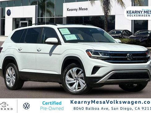 Used 2023 Volkswagen Atlas SE w/ Panoramic Sunroof Package FWD image 1