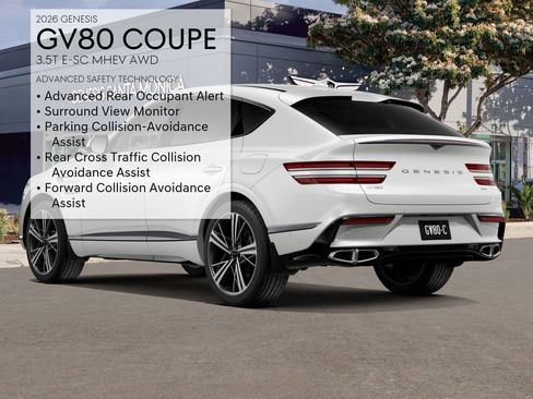 New 2026 Genesis GV80 3.5T e-SC AWD/4WD image 8