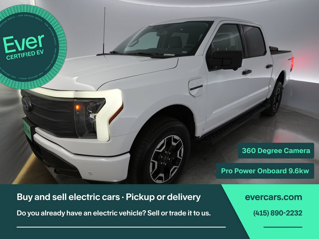 Used 2023 Ford F150 Lightning XLT AWD/4WD image 1