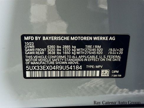 Certified 2024 BMW X6 xDrive40i w/ Premium Package image 34