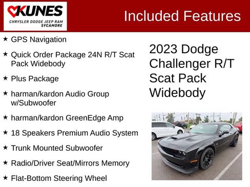 Used 2023 Dodge Challenger R/T Scat Pack RWD image 3