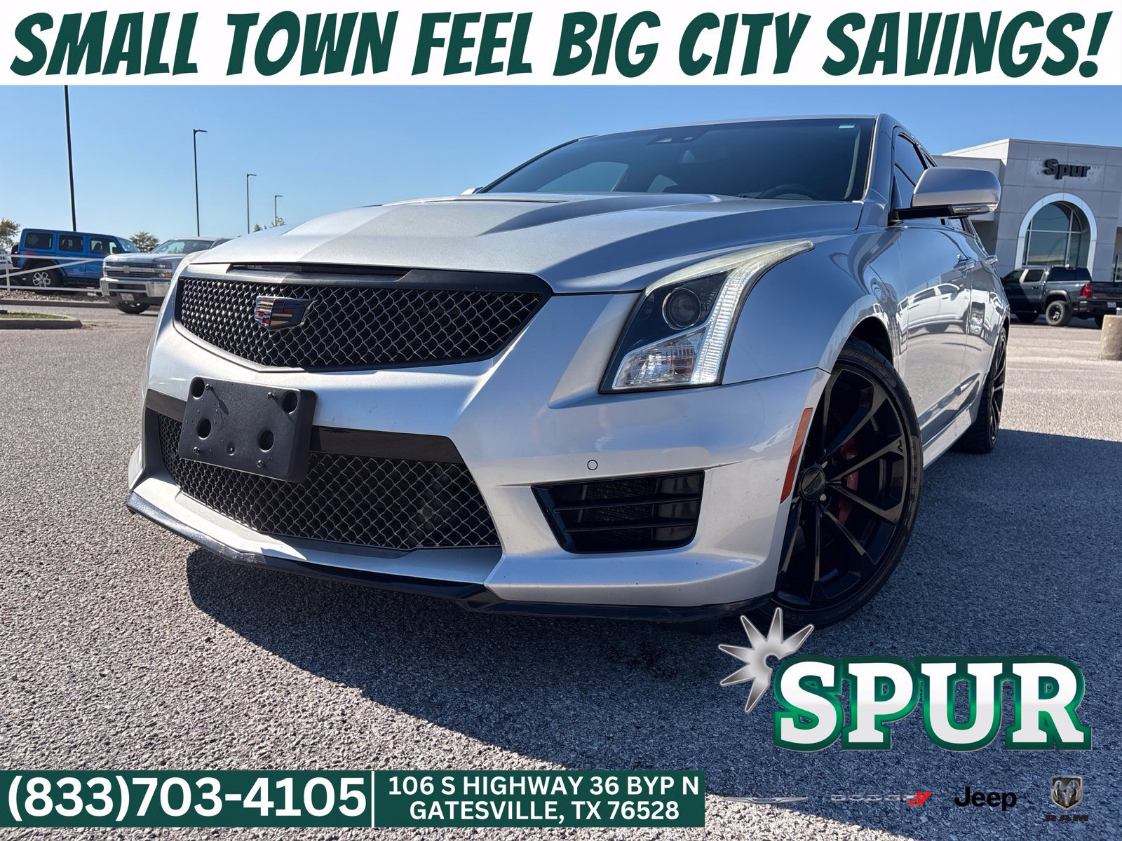 Used 2017 Cadillac ATS V w/ Luxury Package RWD 360° Tour