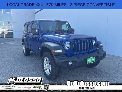 Certified 2020 Jeep Wrangler Unlimited Sport S image 1