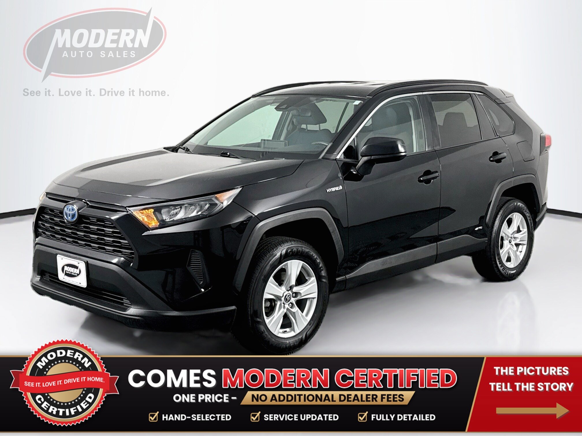 Used 2021 Toyota RAV4 LE AWD/4WD image 1