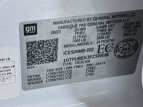 Used 2023 GMC Sierra 1500 SLE AWD/4WD image 37