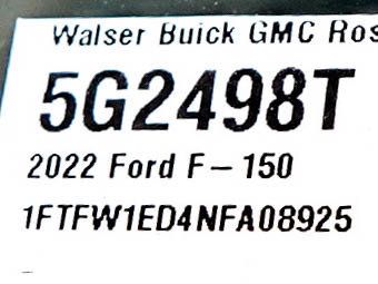 Used 2022 Ford F150 XLT w/ Equipment Group 302A High AWD/4WD image 31