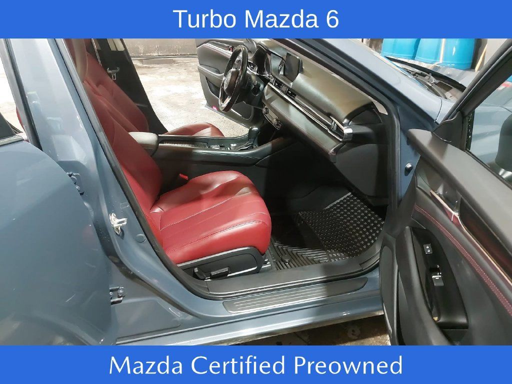 Certified 2021 MAZDA MAZDA6 Carbon Edition FWD image 10
