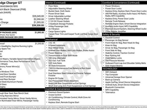 Used 2022 Dodge Charger GT w/ Blacktop Package image 15