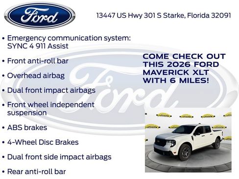 New 2026 Ford Maverick XLT FWD image 25