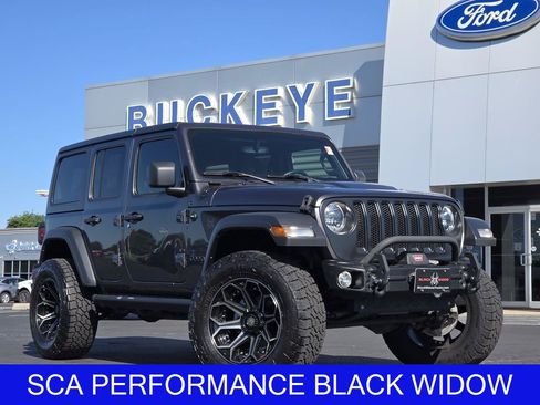 Used 2021 Jeep Wrangler Unlimited Sport AWD/4WD image 2