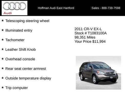 Used 2011 Honda CR-V EX-L image 36