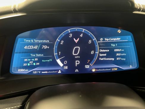 Certified 2025 Chevrolet Corvette Stingray Preferred Cpe w/ Battery Protection Package RWD image 20