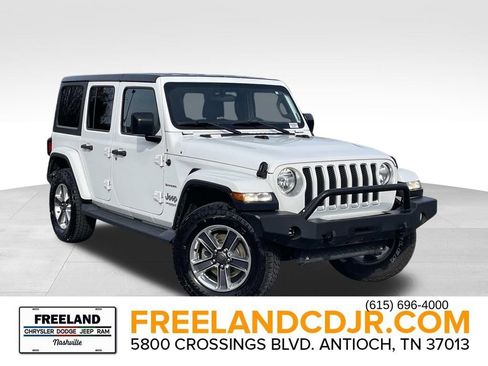 Used 2019 Jeep Wrangler Unlimited Sahara image 1