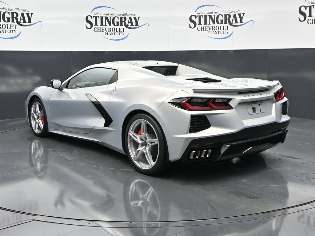 Certified 2023 Chevrolet Corvette Stingray Preferred Conv w/ Chrome Exterior Badge Package RWD image 5
