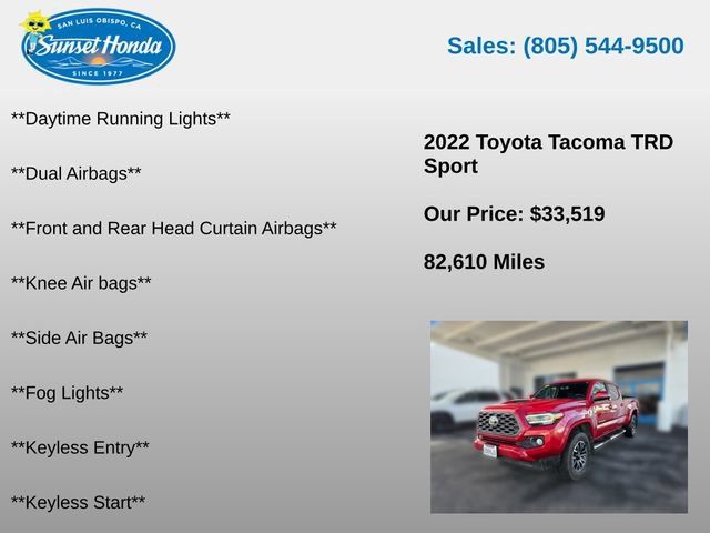 Used 2022 Toyota Tacoma TRD Sport w/ Technology Package AWD/4WD image 10