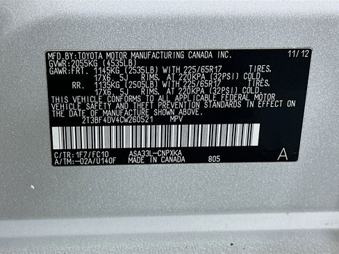 Used 2012 Toyota RAV4 4WD w/ Value Pkg image 12