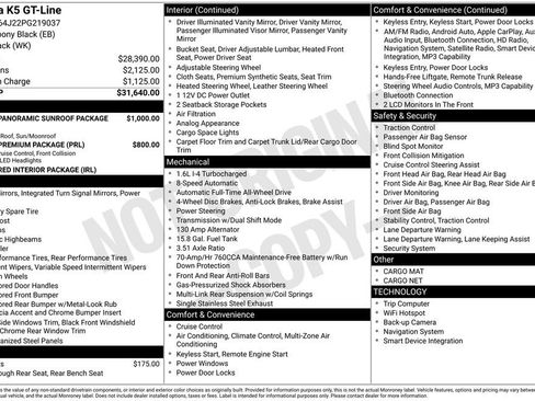 Used 2023 Kia K5 GT-Line AWD/4WD image 2