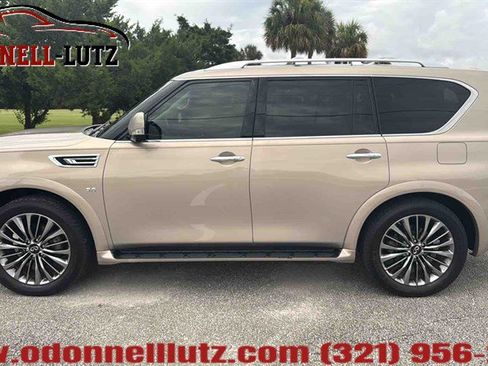 Used 2019 INFINITI QX80 Luxe w/ 22" Wheel Package RWD image 3