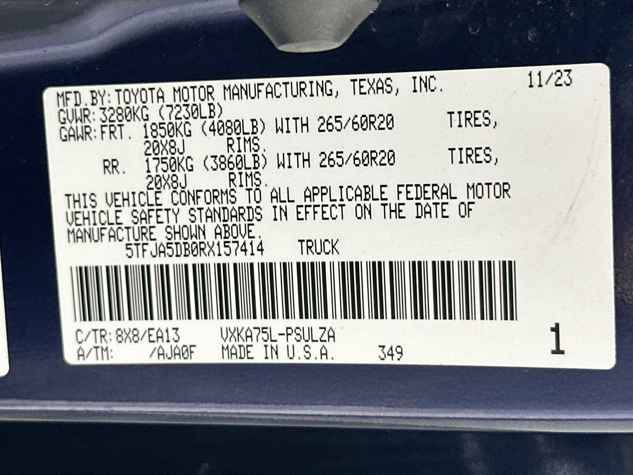 Used 2024 Toyota Tundra Limited w/ Power Package AWD/4WD image 12