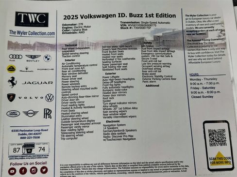 Used 2025 Volkswagen ID. Buzz 1st Edition AWD/4WD image 48